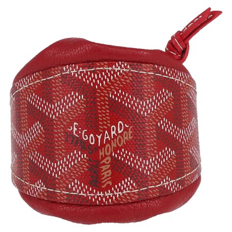 goyard porte-monnaie red|porte monnaie petite.